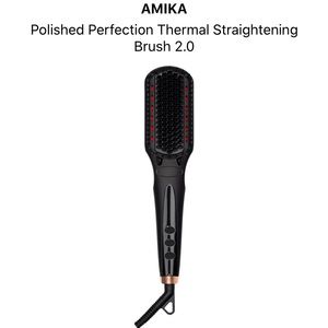 Amina polished perfection thermal straight- Brush